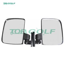 Left And Right Golf Cart Rear View Mirror 180 Degree Views Black Color